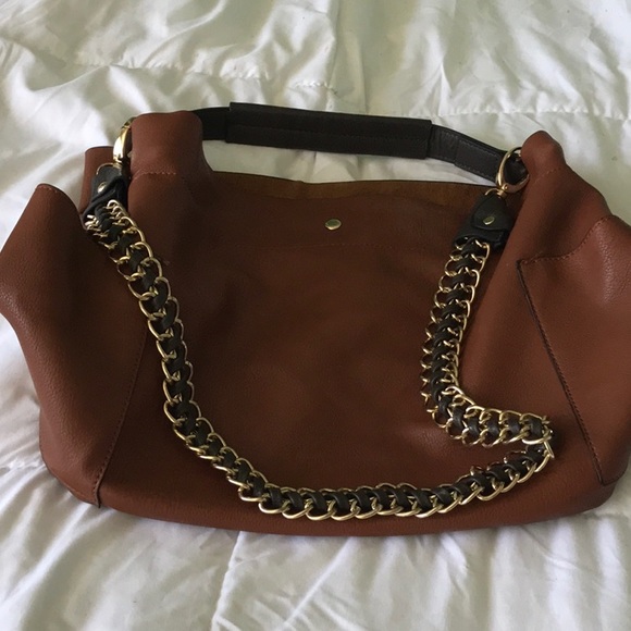 Rust colored pouch bag (NWOT) - Picture 2 of 3